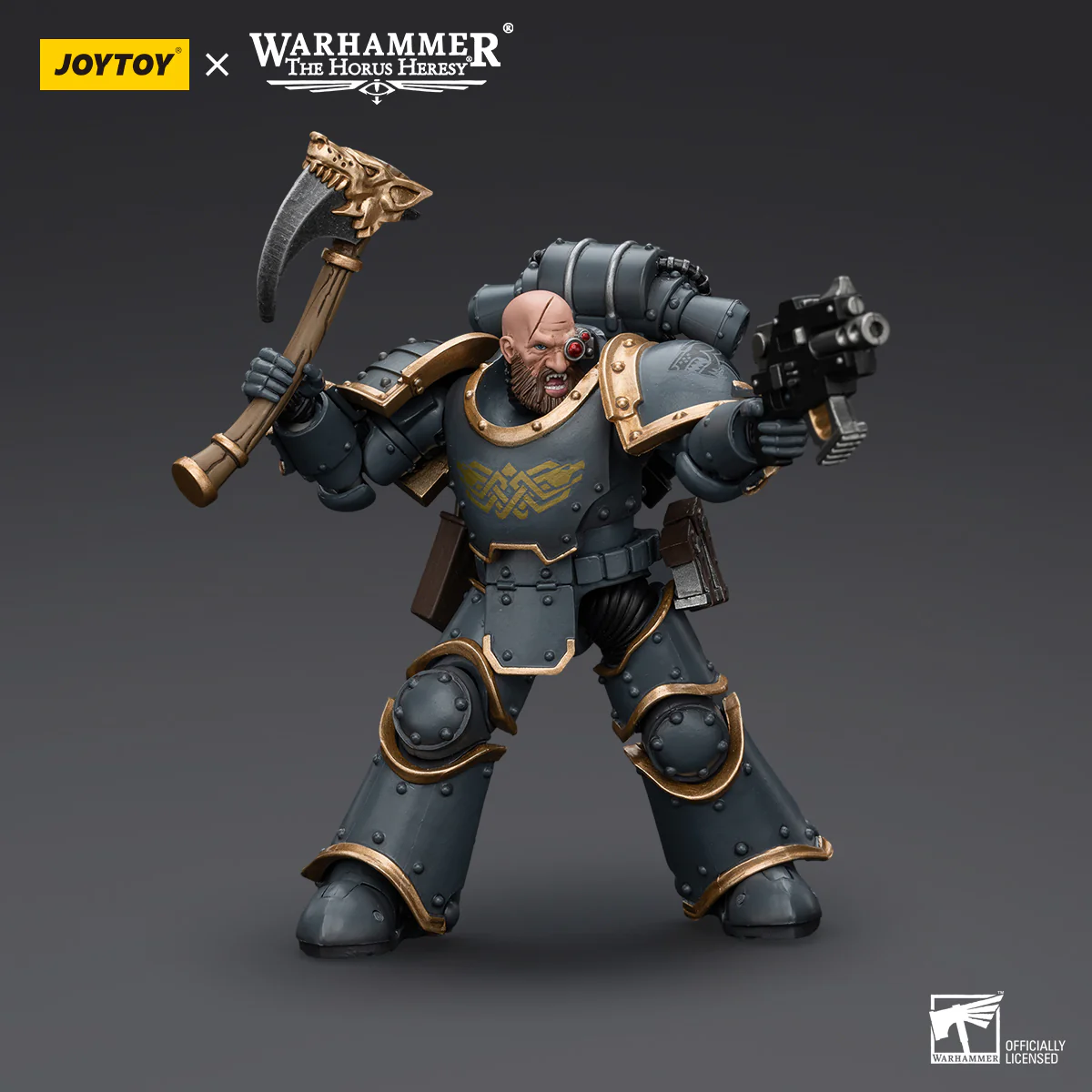 JOYTOY Warhammer The Horus Heresy 1:18 Space Wolves Grey Slayer Pack - JOYTOY WORLD