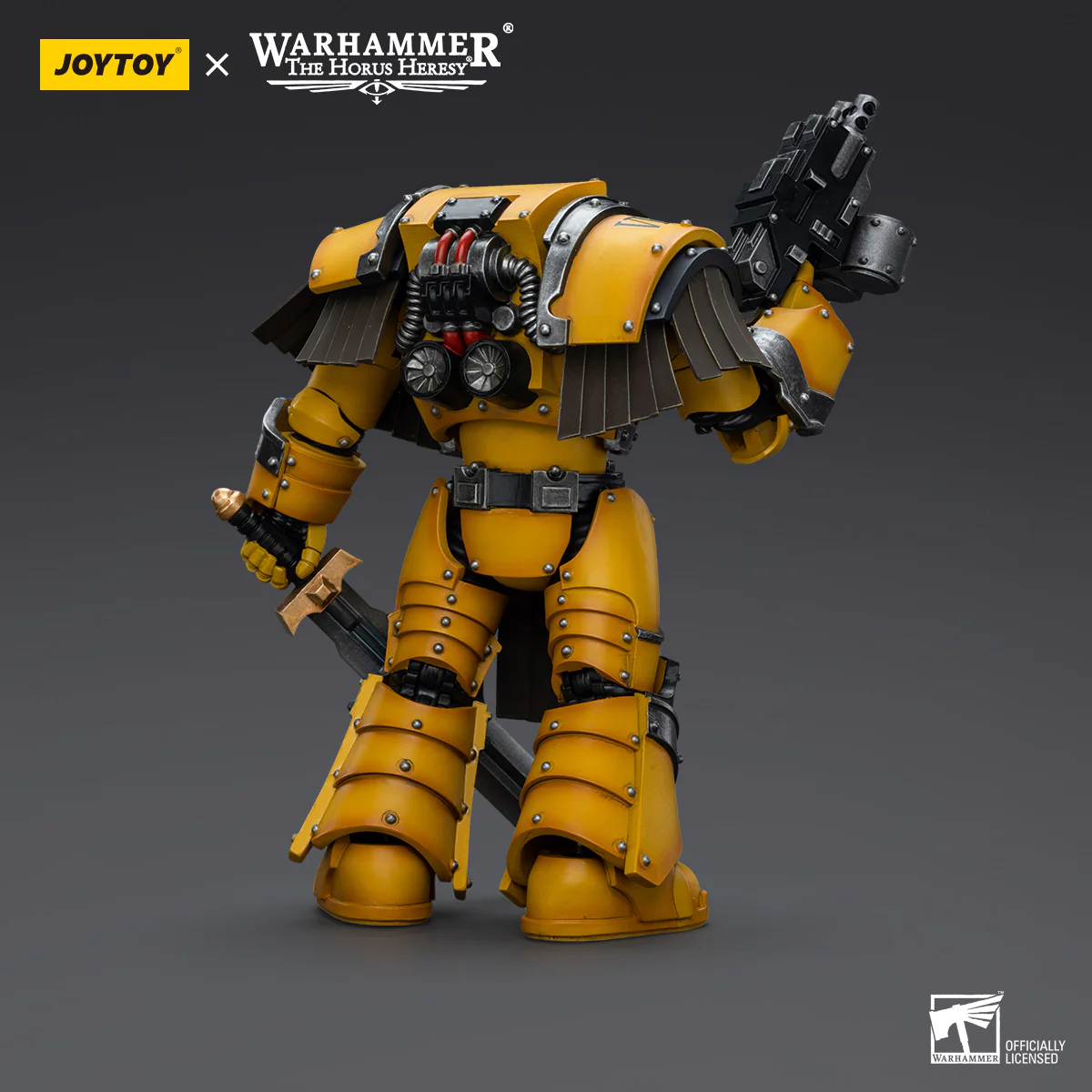JOYTOY Warhammer The Horus Heresy 1:18 Imperial Fists Legion Cataphractii Terminator Squad - JOYTOY WORLD