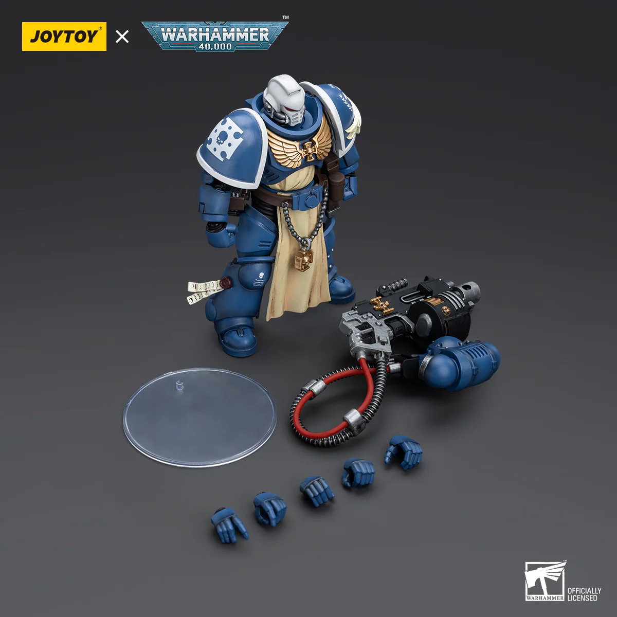 JOYTOY Warhammer 40k 1: 18 Ultramarines Sternguard Veteran Sergeant - JOYTOY WORLD