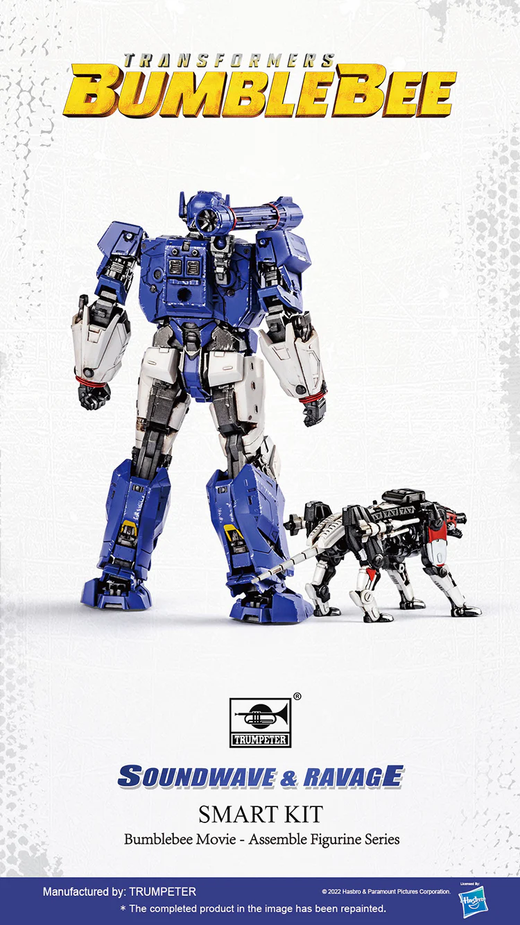 TRUMPETER 08112 Transformers Decepticon Soundwave & Ravage - JOYTOY WORLD