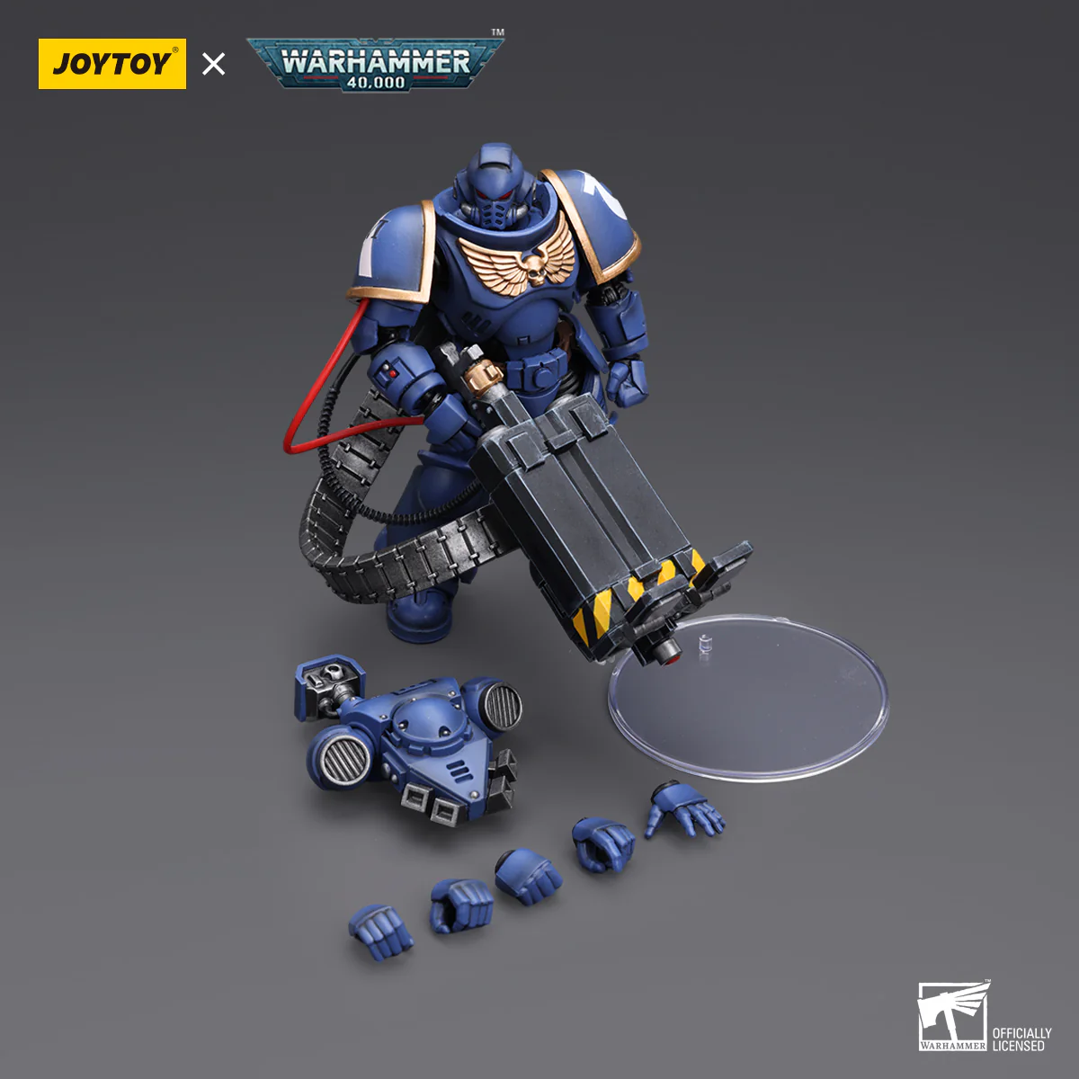JOYTOY Warhammer 40k 1: 18 Ultramarines Desolation Sergeant and Bladeguard Ancient - JOYTOY WORLD