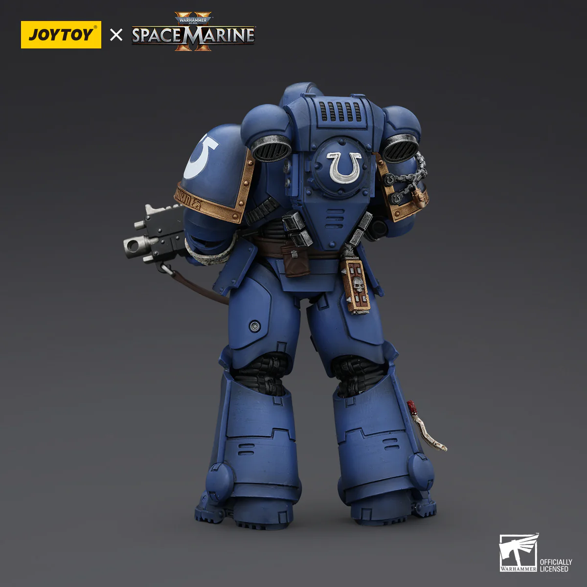 JOYTOY Warhammer 40k Space Marine 2 1: 18 Ultramarines Lieutenant Titus  Sergeant Gadriel and Brother Chairon - JOYTOY WORLD