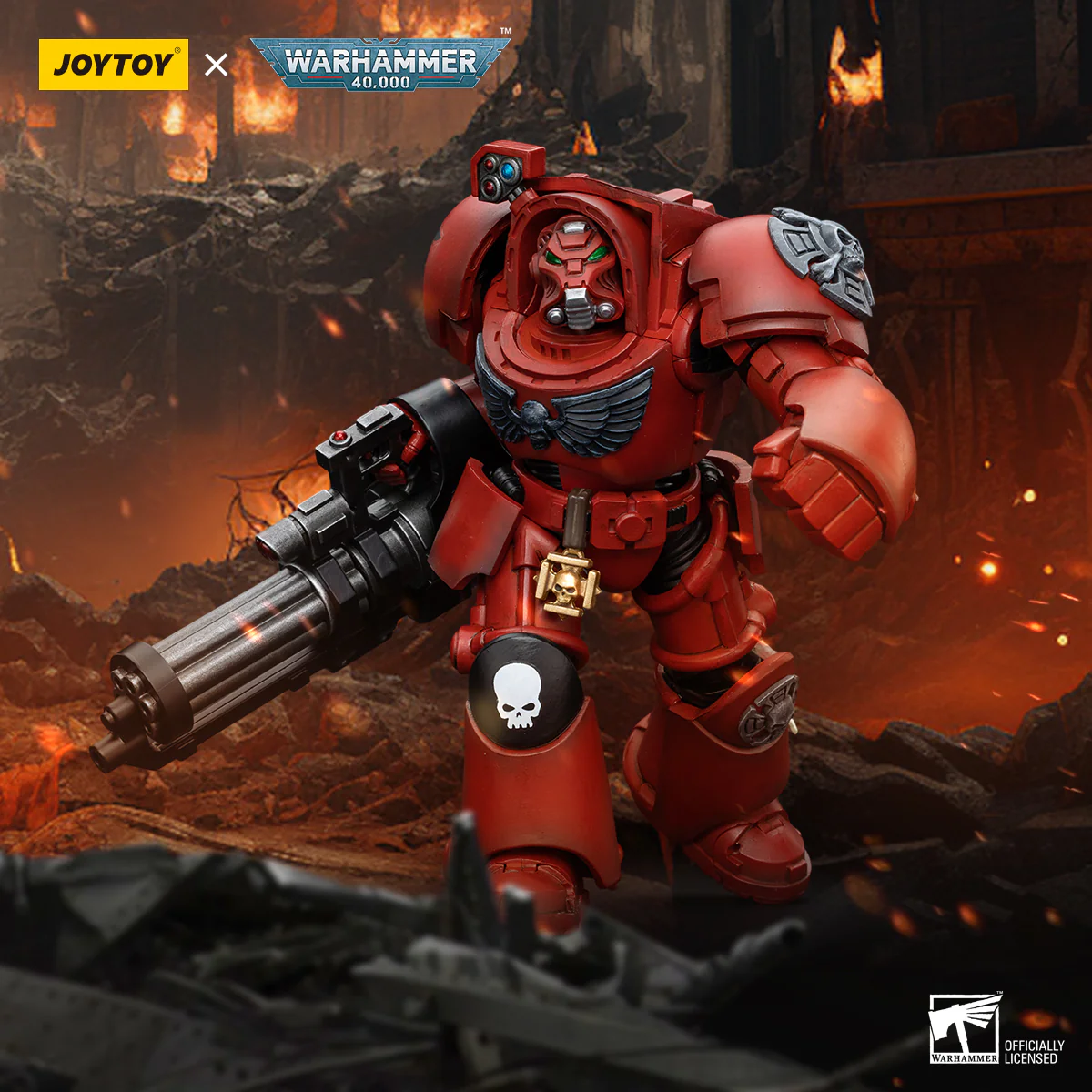 JOYTOY Warhammer 40k 1: 18 Blood Angels Terminator Squad - JOYTOY WORLD