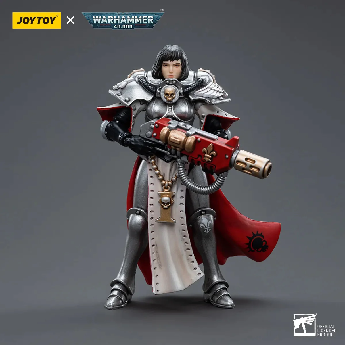 JOYTOY Warhammer 40k 1: 18 Adepta Sororitas Battle Sisters Order of the Argent Shroud Sister - JOYTOY WORLD