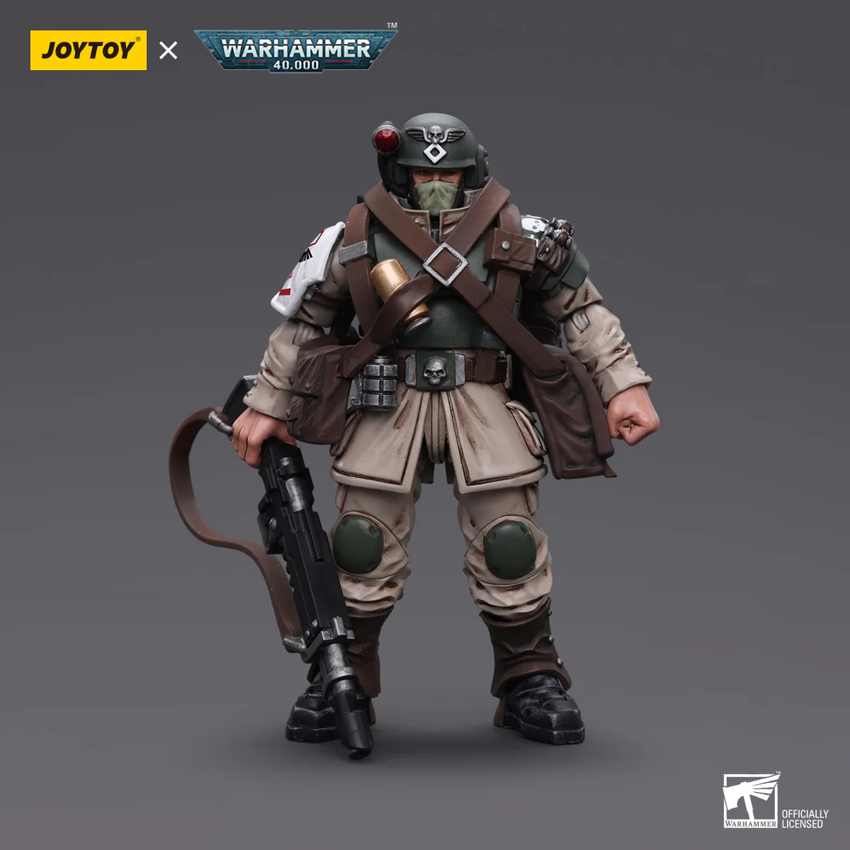 JOYTOY Warhammer 40k 1: 18 Astra Militarum Cadian Command Squad - JOYTOY WORLD