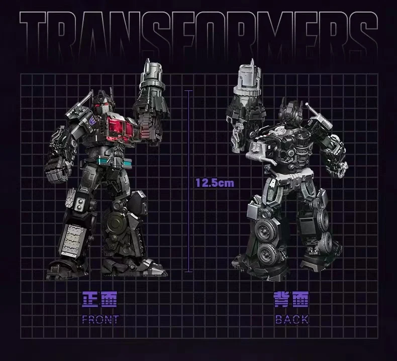 Blokees 71155 Transformers Dark Optimus Prime - JOYTOY WORLD