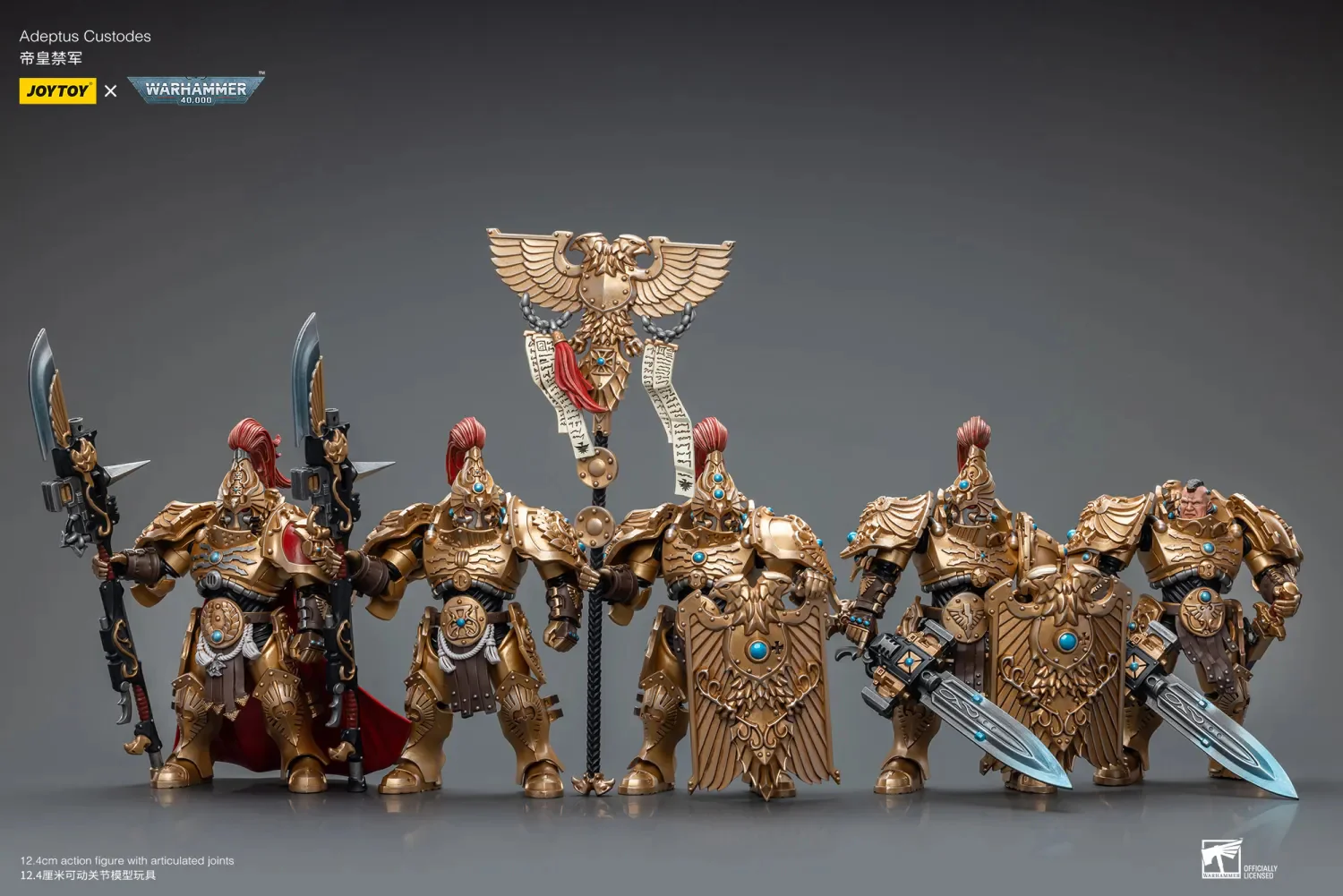 JOYTOY Warhammer 40k 1: 18 Adeptus Custodes - JOYTOY WORLD