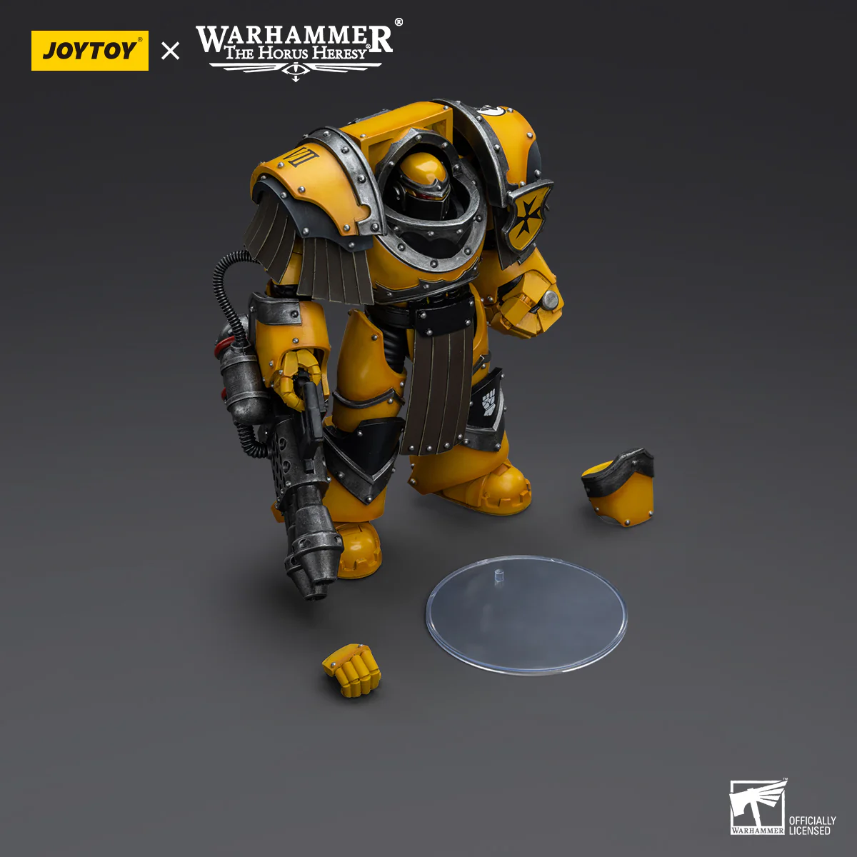 JOYTOY Warhammer The Horus Heresy 1:18 Imperial Fists Legion Cataphractii Terminator Squad - JOYTOY WORLD
