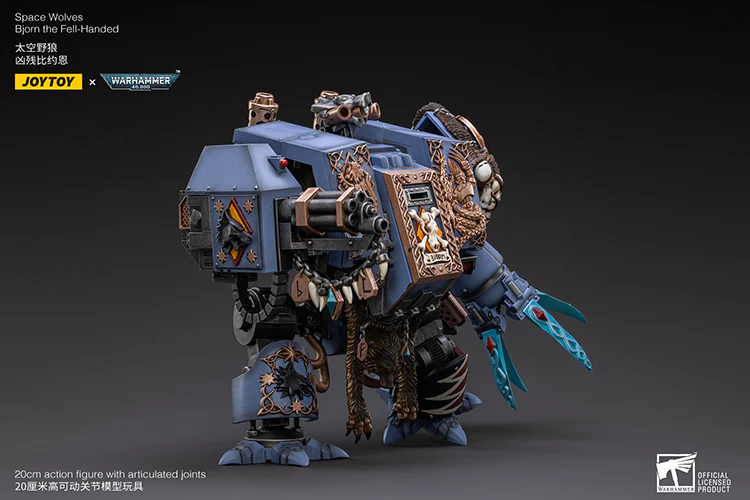 JOYTOY JT2924 Warhammer 40k 1: 18 Space Wolves Bjorn the Fell-Handed - JOYTOY WORLD
