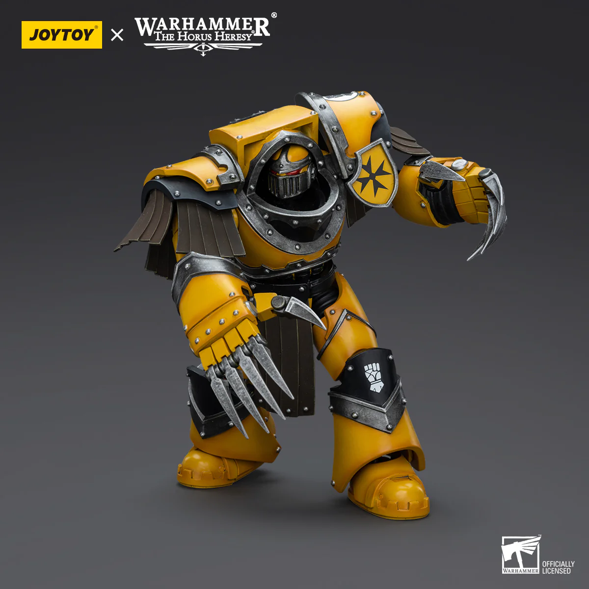JOYTOY Warhammer The Horus Heresy 1:18 Imperial Fists Legion Cataphractii Terminator Squad - JOYTOY WORLD