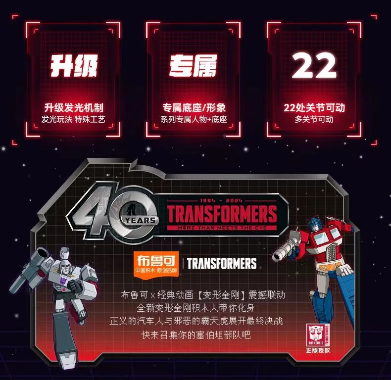 Blokees 71121 Transformers Shining Version Episode 1 - JOYTOY WORLD