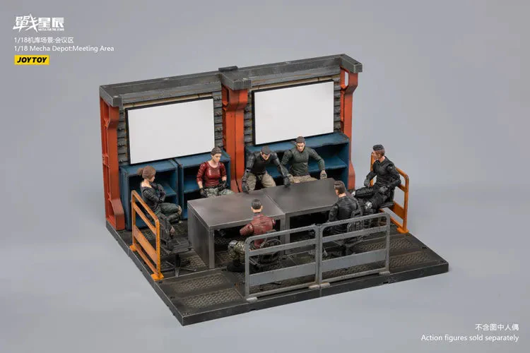 JOYTOY JT0913 1:18 Mecha Depot Meeting Area - JOYTOY WORLD