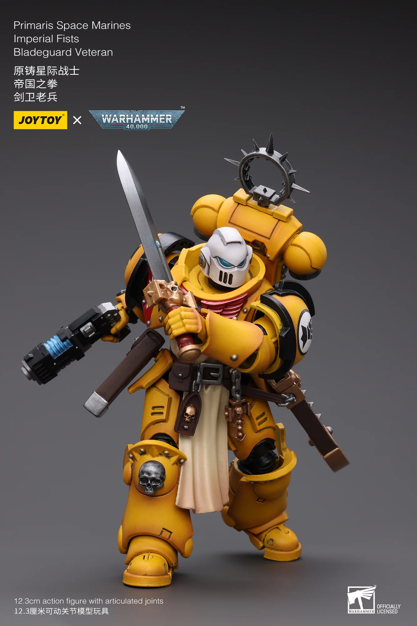 JOYTOY Warhammer 40k 1: 18 Pmaris Space Marines Bladeguard Veteran - JOYTOY WORLD
