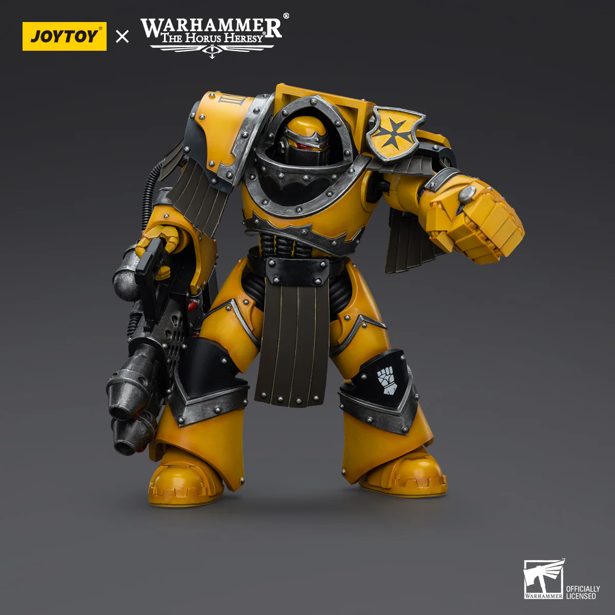 JOYTOY Warhammer The Horus Heresy 1:18 Imperial Fists Legion Cataphractii Terminator Squad - JOYTOY WORLD