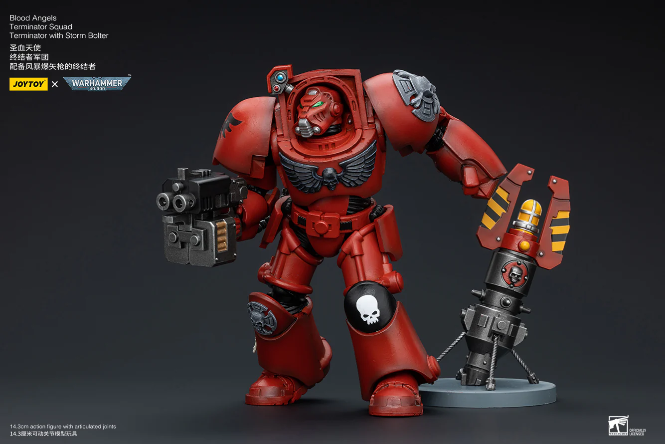 JOYTOY Warhammer 40k 1: 18 Blood Angels Terminator Squad - JOYTOY WORLD