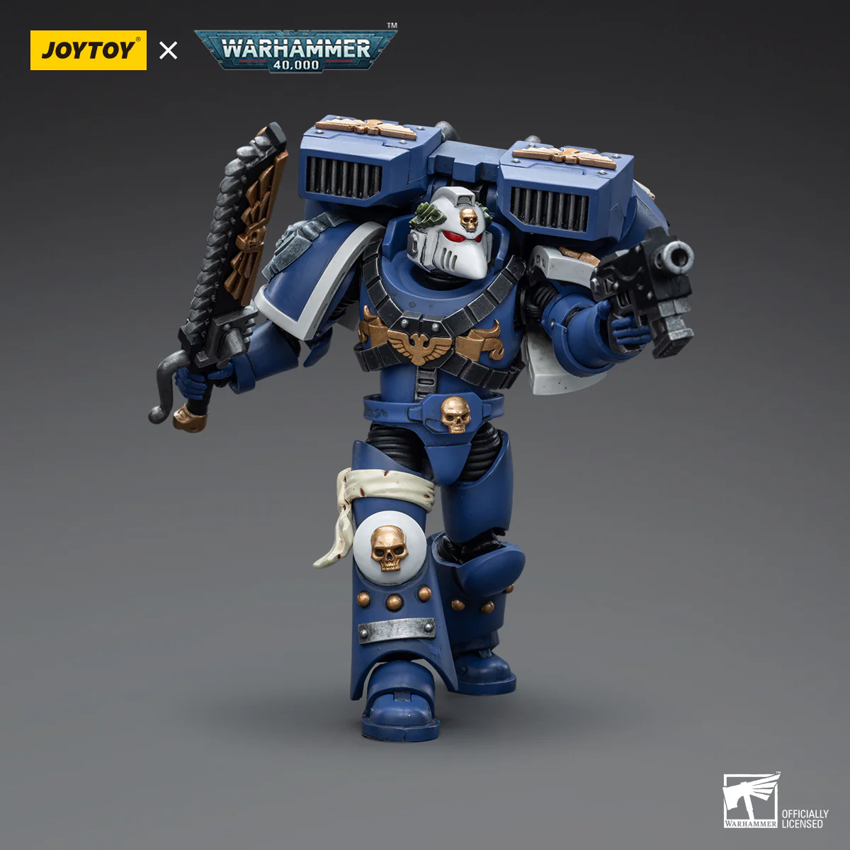 JOYTOY Warhammer 40k 1: 18 Ultramarines Vanguard Veteran - JOYTOY WORLD