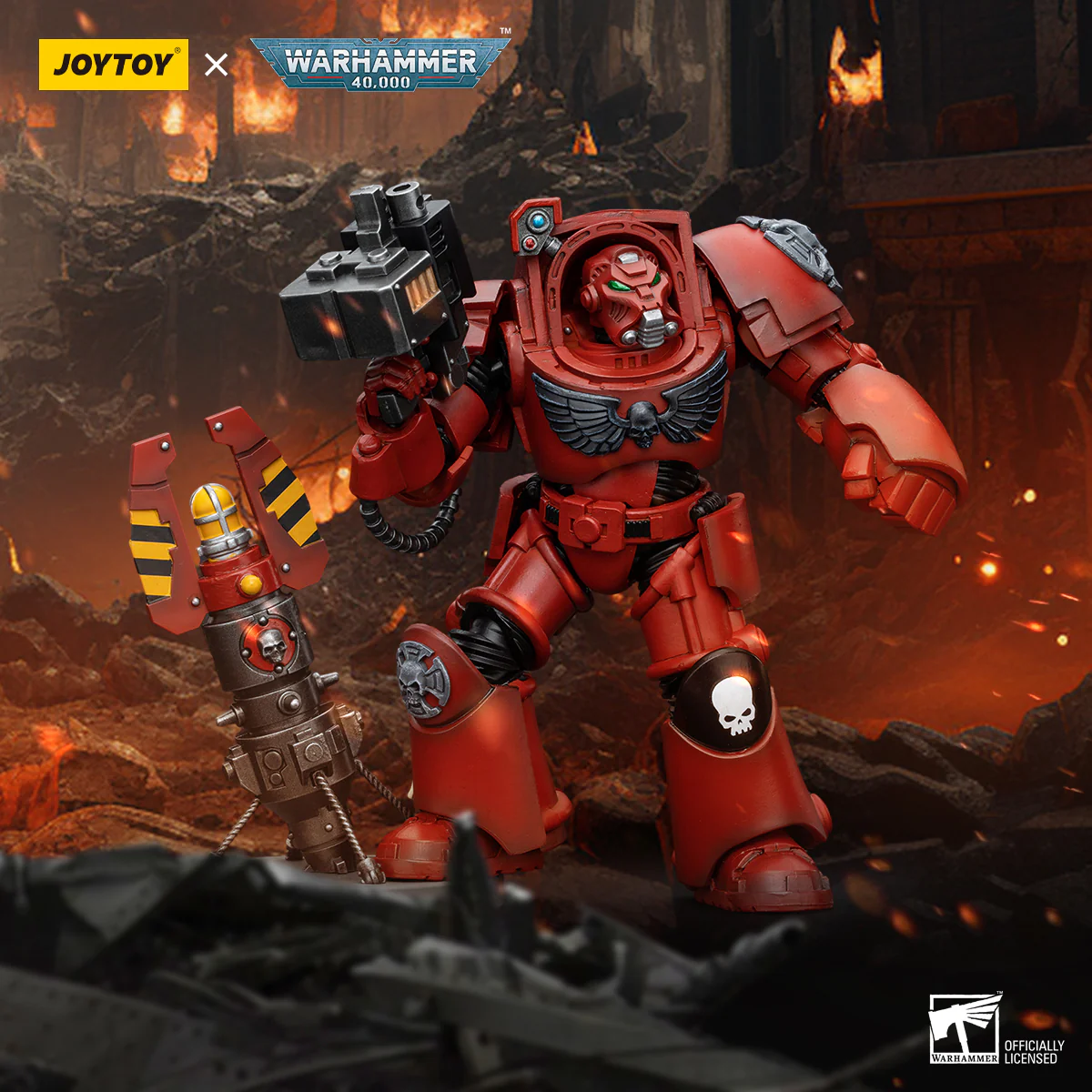 JOYTOY Warhammer 40k 1: 18 Blood Angels Terminator Squad - JOYTOY WORLD