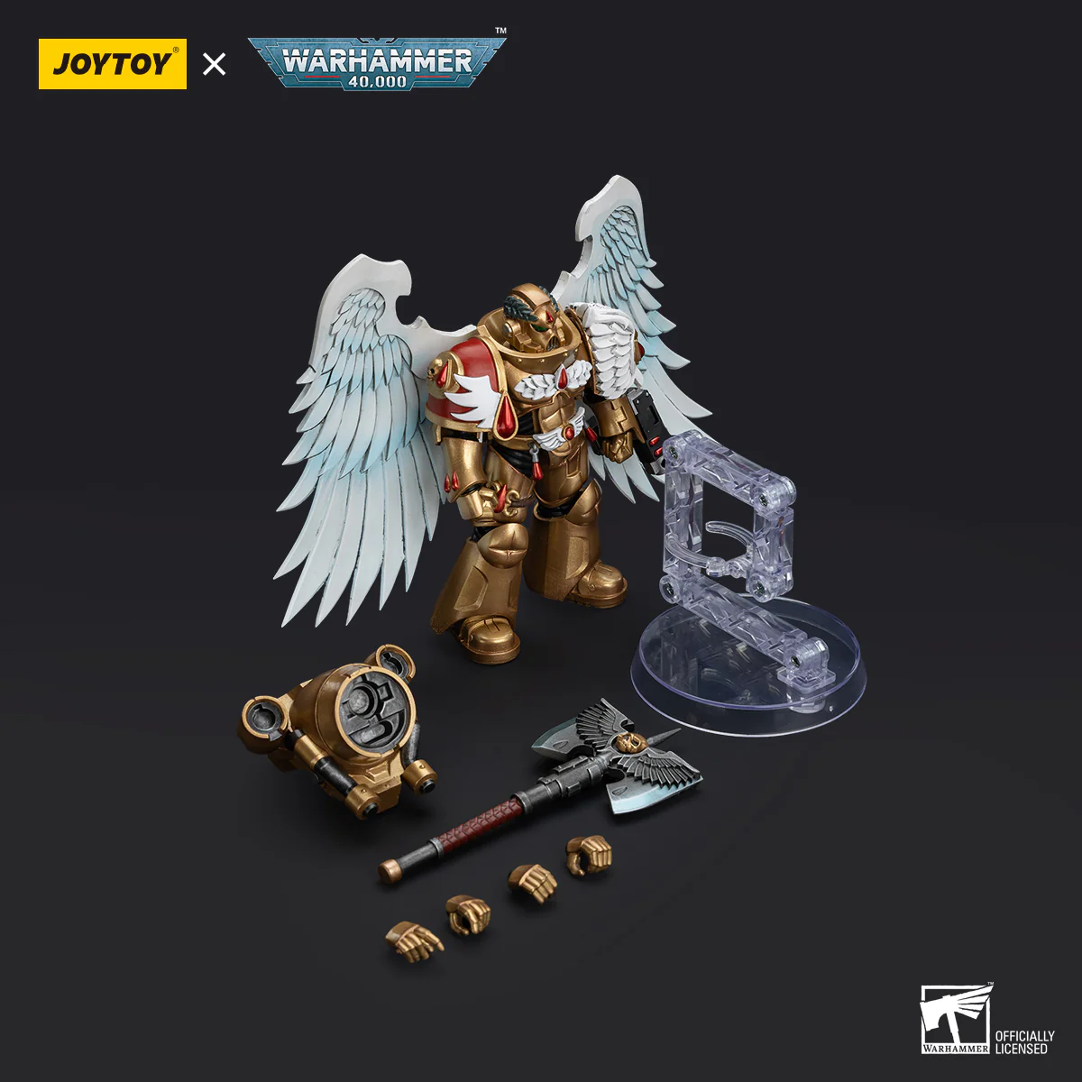 JOYTOY Warhammer 40k 1: 18 Blood Angels Sanguinary Guard - JOYTOY WORLD