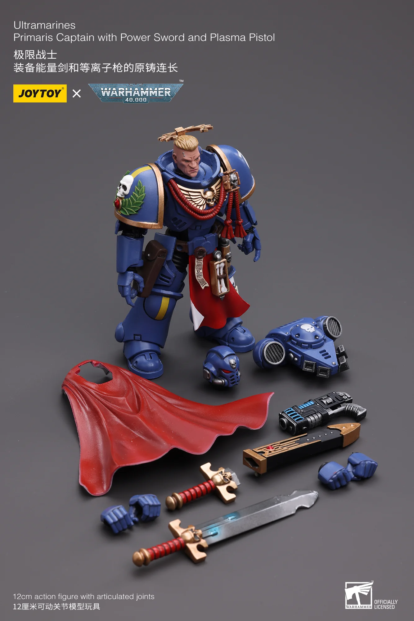 JOYTOYウォーハンマー Primaris Captain レリックシールド Amazon.com: JOYTOY Warhammer 40,000 Action Figure 1/18