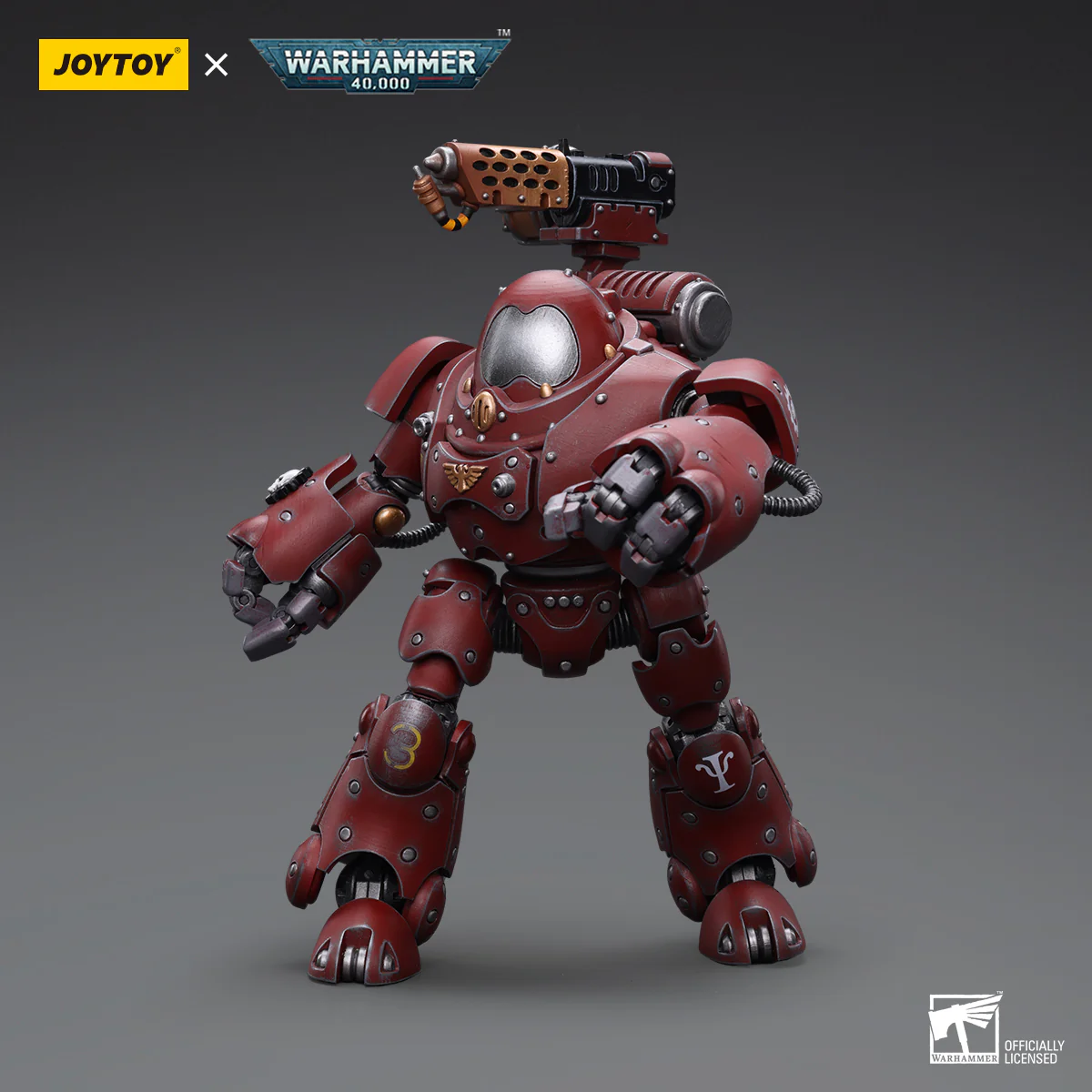 JOYTOY JT7738 Warhammer 40k 1: 18 Adeptus Mechanicus Kastelan Robot with Incendine Combustor - JOYTOY WORLD