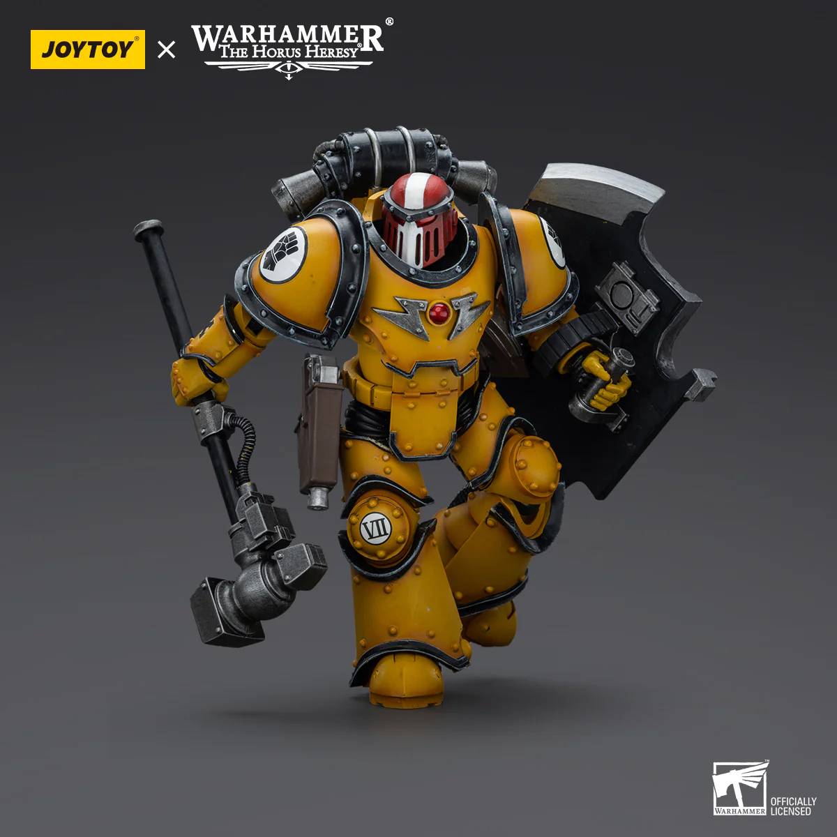 JOYTOY Warhammer The Horus Heresy 1:18 Imperial Fists Legion MkIII Breacher Squad - JOYTOY WORLD