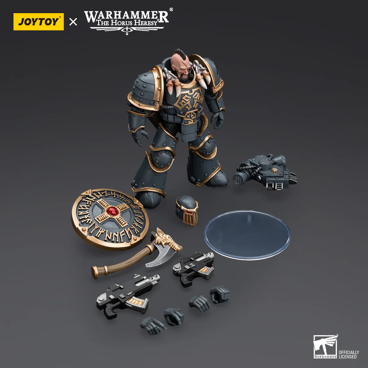 JOYTOY Warhammer The Horus Heresy 1:18 Space Wolves Grey Slayer Pack - JOYTOY WORLD