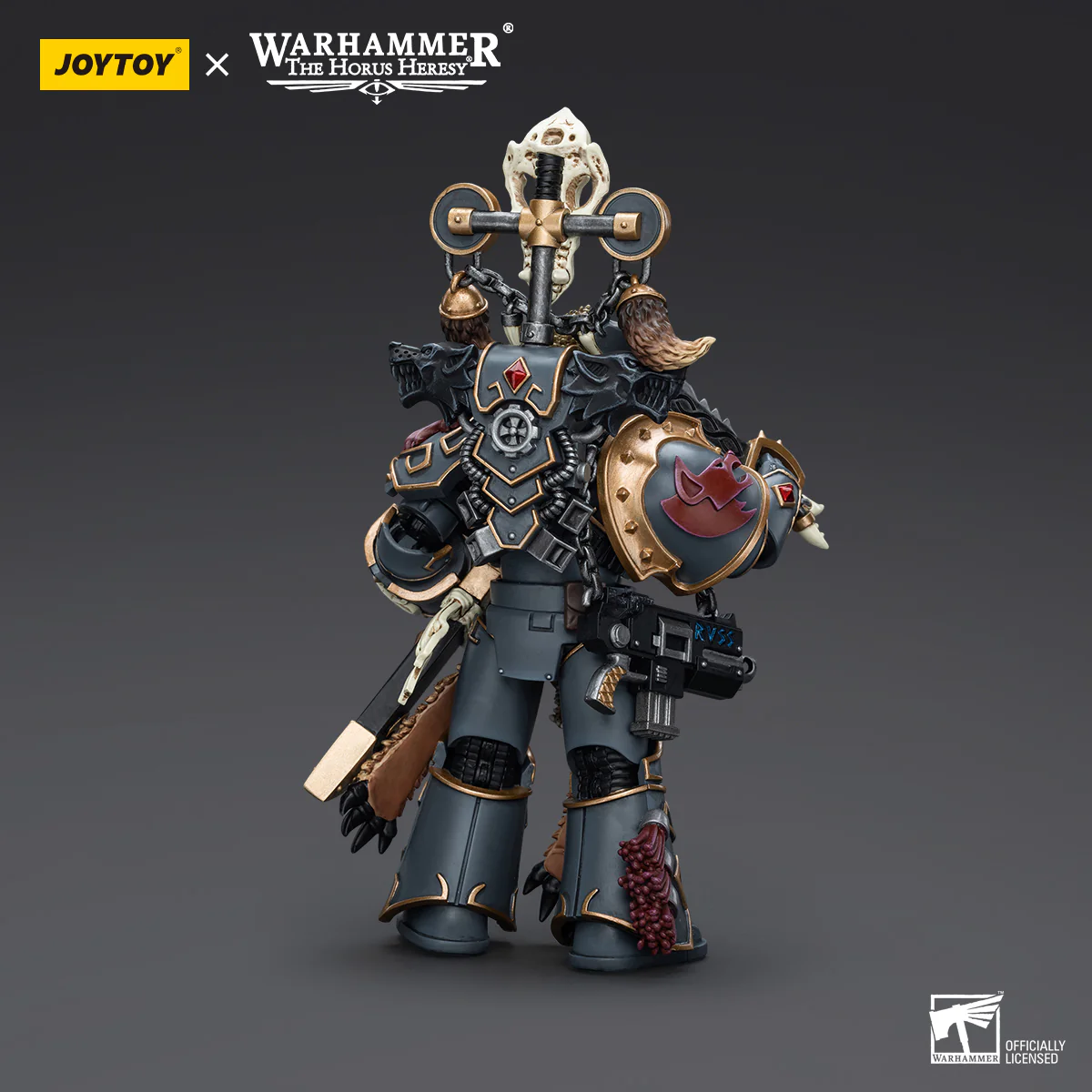 JOYTOY JT9954 Warhammer The Horus Heresy 1: 18 Space Wolves Geigor Fell-Hand - JOYTOY WORLD