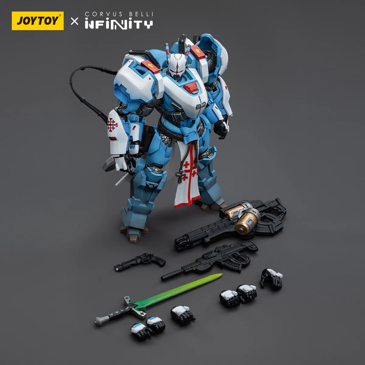 JOYTOY JT5420 Infinity - Corvus Belli PanOceania Knight of the Holy Sepulchre - JOYTOY WORLD