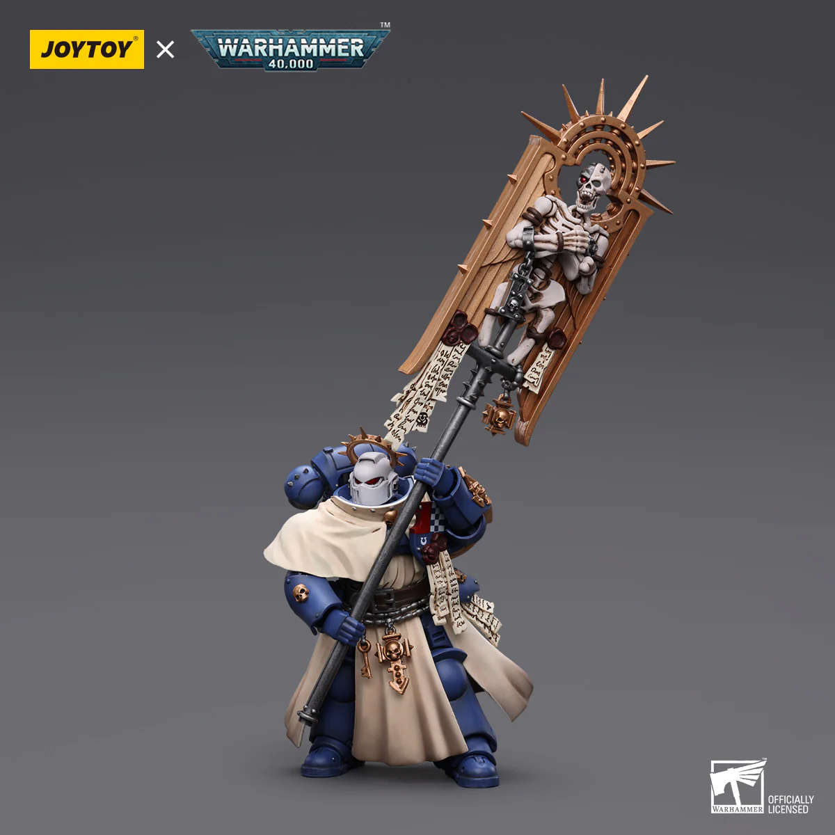 JOYTOY Warhammer 40k 1: 18 Ultramarines Desolation Sergeant and Bladeguard Ancient - JOYTOY WORLD