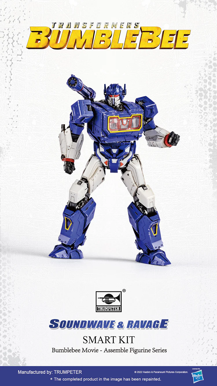 TRUMPETER 08112 Transformers Decepticon Soundwave & Ravage - JOYTOY WORLD