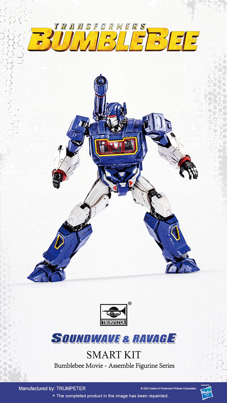 TRUMPETER 08112 Transformers Decepticon Soundwave & Ravage - JOYTOY WORLD