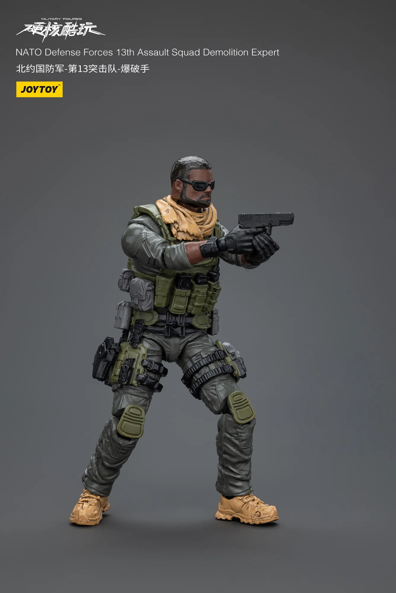 JOYTOY 1:18 Hardcore Coldplay Naro Defense Forces 13Th Assault Squad - JOYTOY WORLD