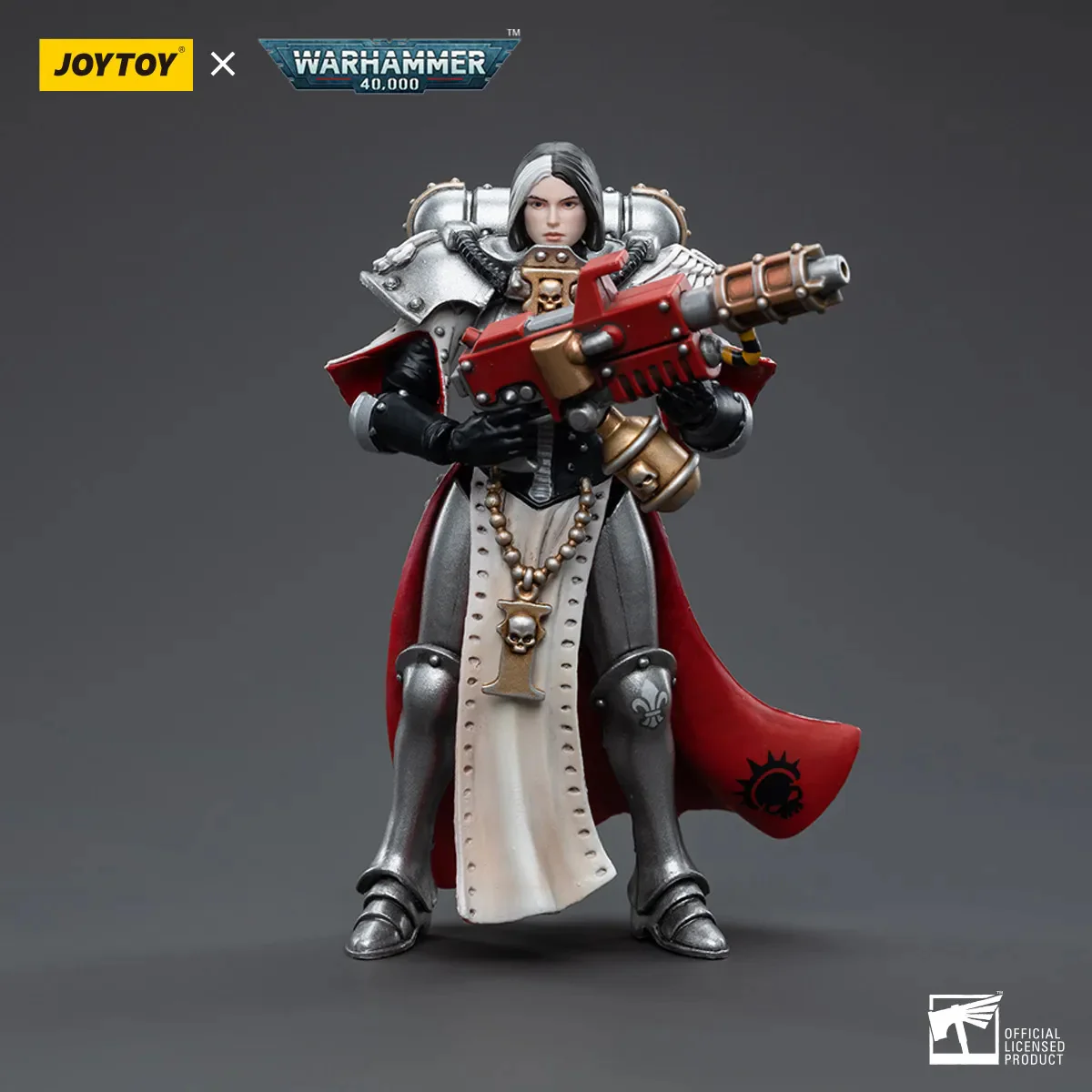 JOYTOY Warhammer 40k 1: 18 Adepta Sororitas Battle Sisters Order of the Argent Shroud Sister - JOYTOY WORLD