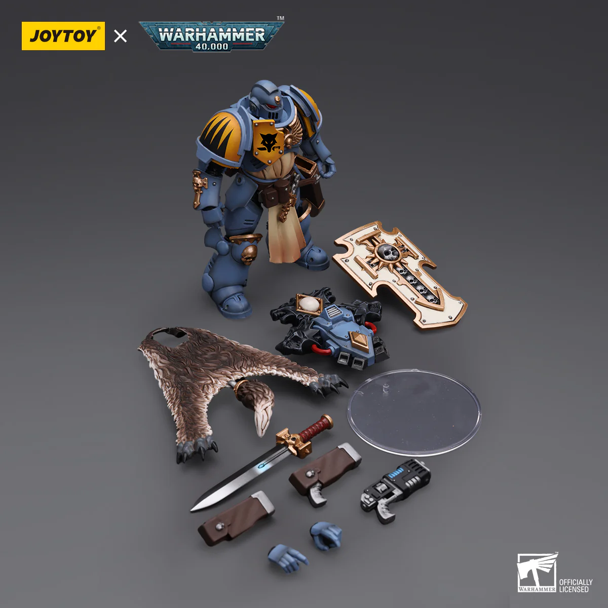 JOYTOY Warhammer 40k 1: 18 Pmaris Space Marines Bladeguard Veteran - JOYTOY WORLD