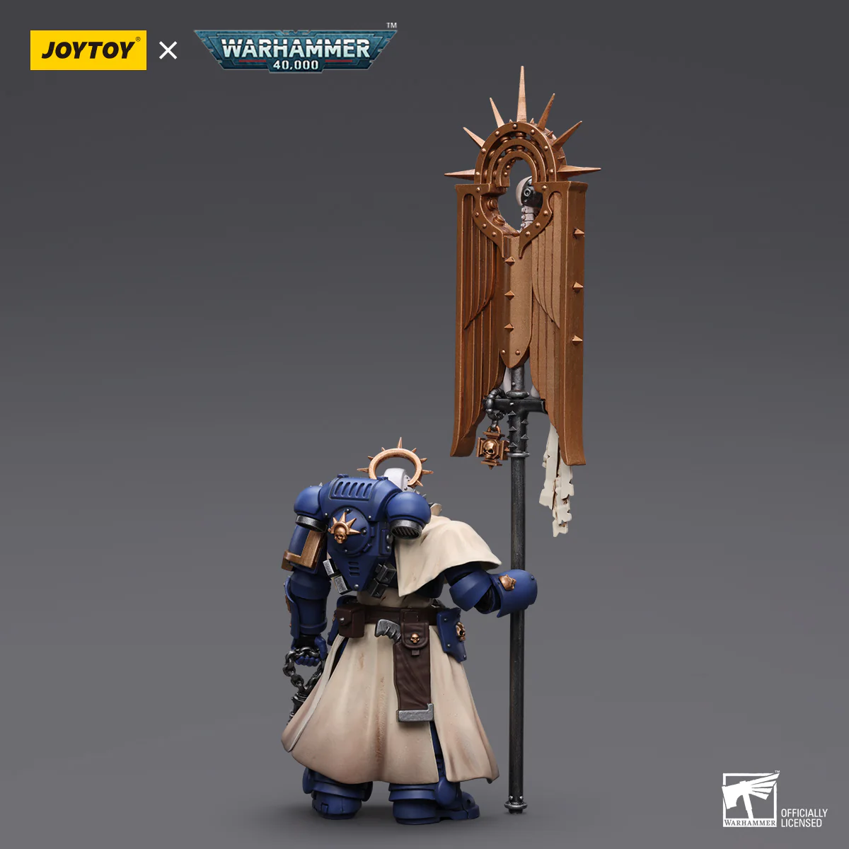 JOYTOY Warhammer 40k 1: 18 Ultramarines Desolation Sergeant and Bladeguard Ancient - JOYTOY WORLD