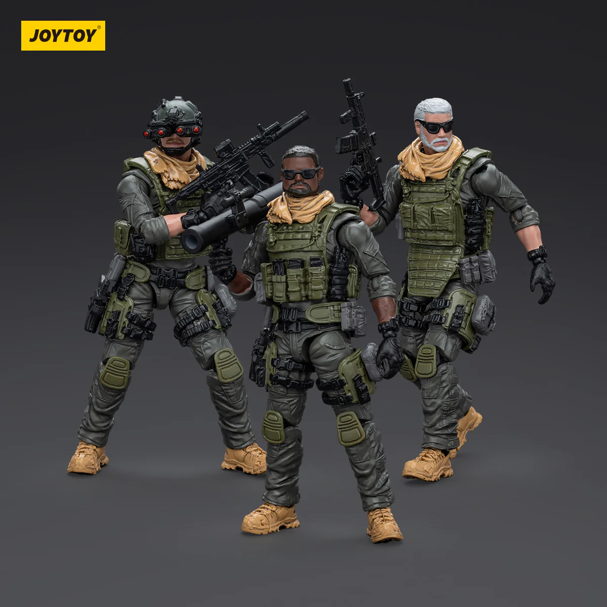 JOYTOY 1:18 Hardcore Coldplay Naro Defense Forces 13Th Assault Squad - JOYTOY WORLD