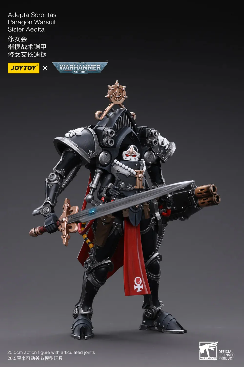 JOYTOY JT4379 Warhammer 40k 1: 18 Adepta Sororitas Paragon Warsuit Sister Aedita - JOYTOY WORLD