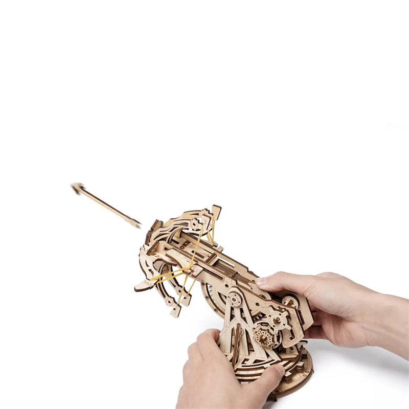 Robotime KW401 ROKR Siege Heavy Ballista 3D Wooden Puzzle - JOYTOY WORLD