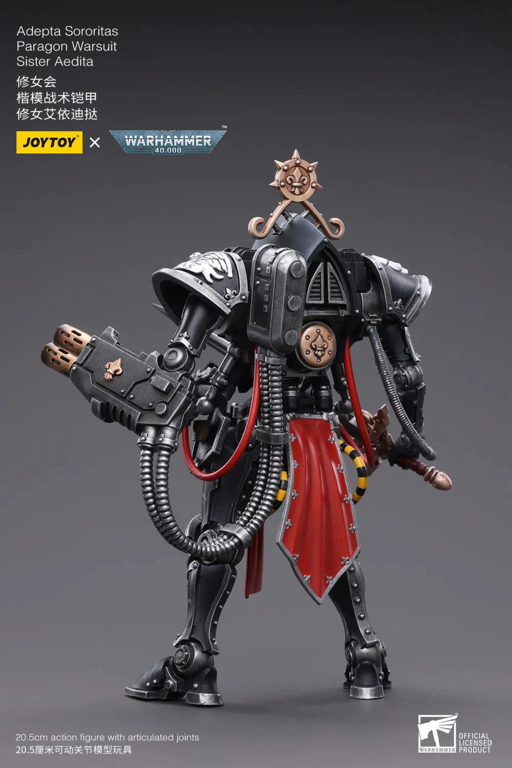 JOYTOY JT4379 Warhammer 40k 1: 18 Adepta Sororitas Paragon Warsuit Sister Aedita - JOYTOY WORLD