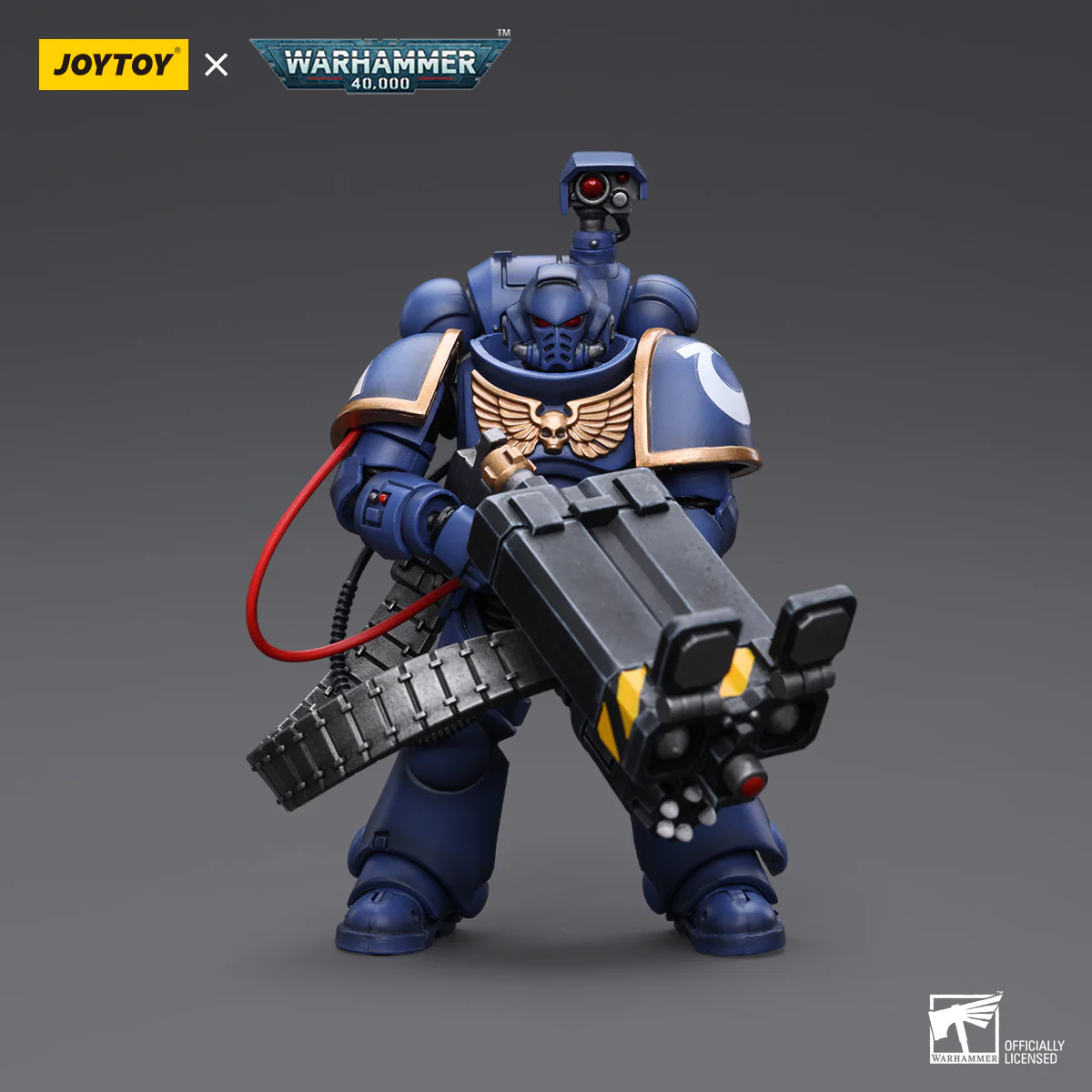 JOYTOY Warhammer 40k 1: 18 Ultramarines Desolation Sergeant and Bladeguard Ancient - JOYTOY WORLD