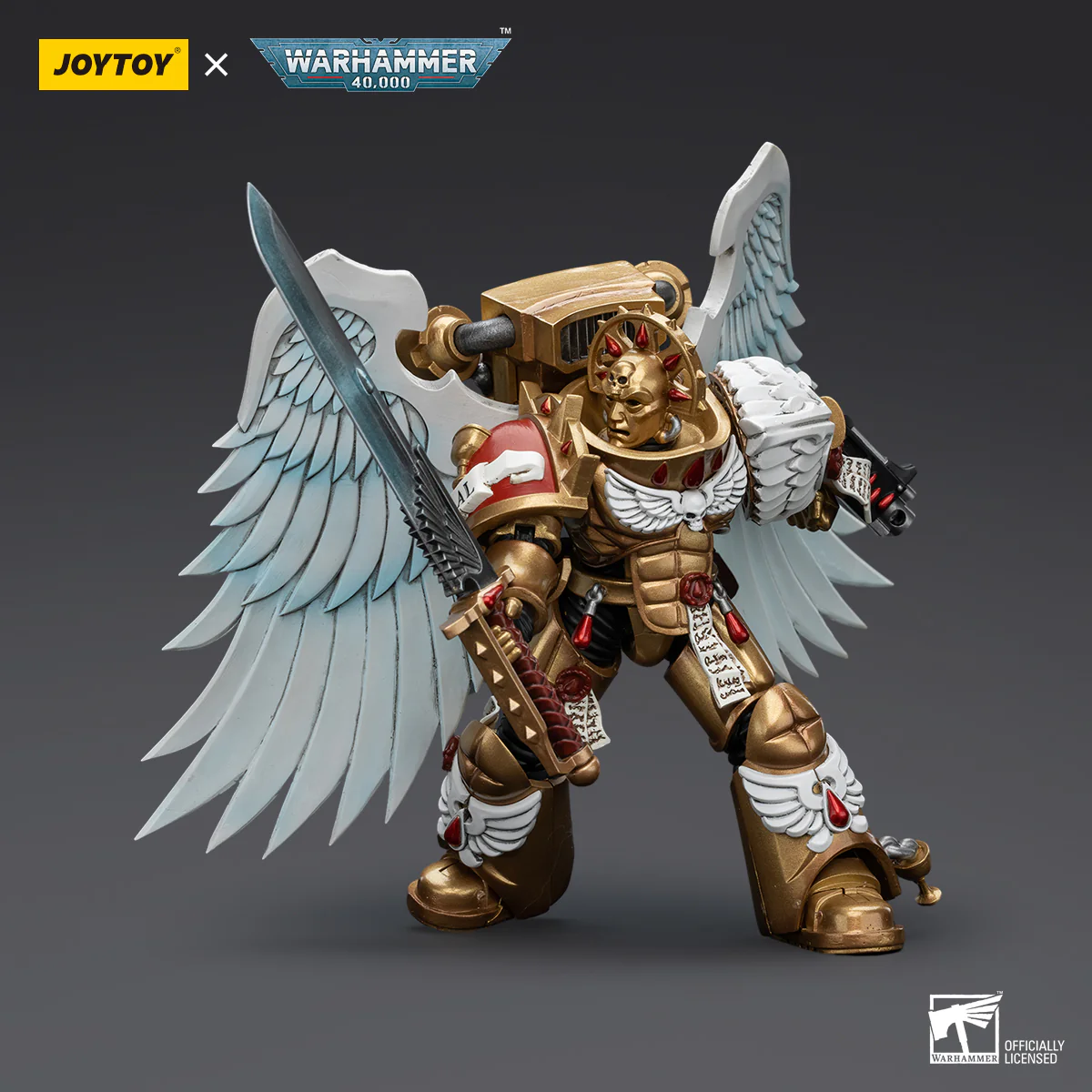 JOYTOY Warhammer 40k 1: 18 Blood Angels Sanguinary Guard - JOYTOY WORLD