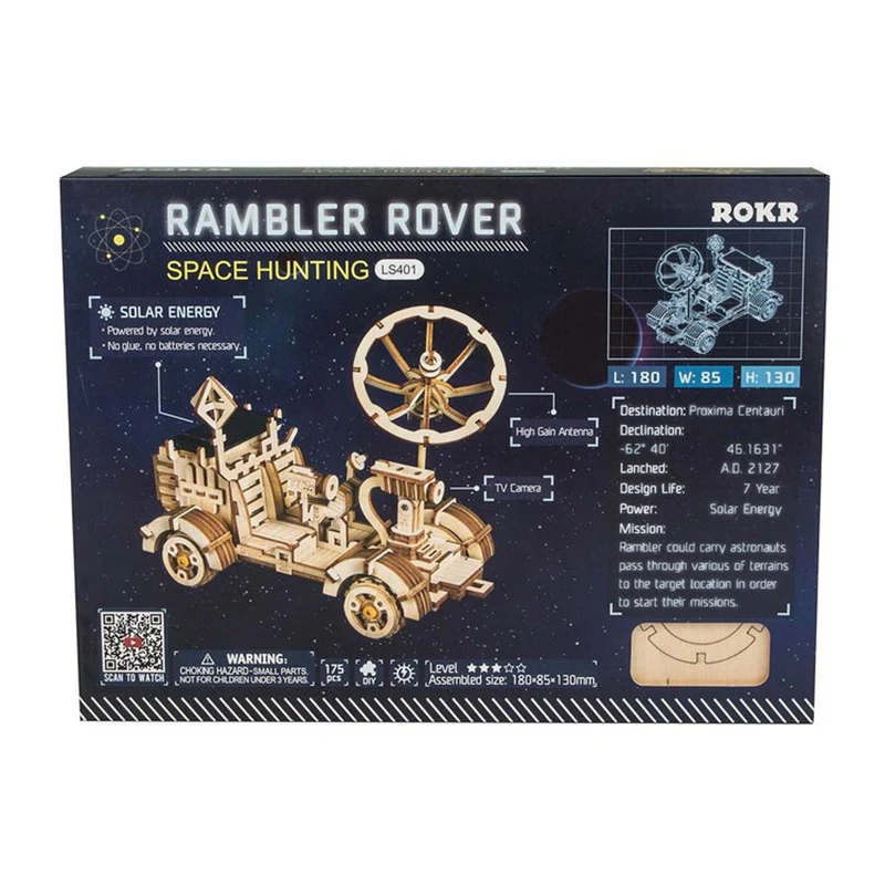 Robotime LS401 Rambler Rover - JOYTOY WORLD