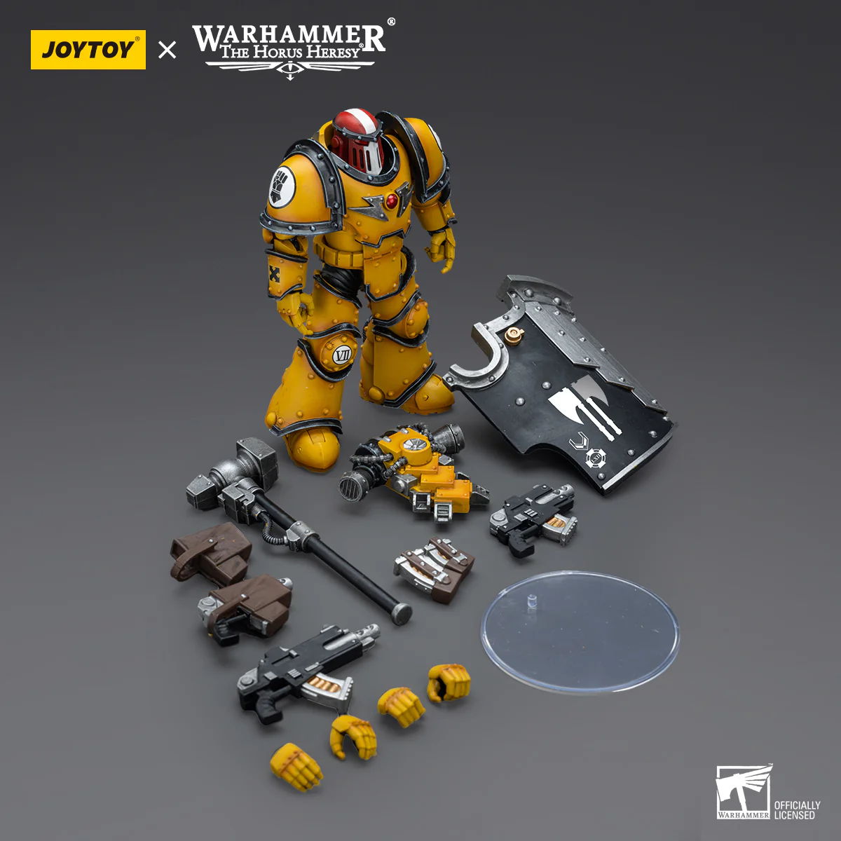 JOYTOY Warhammer The Horus Heresy 1:18 Imperial Fists Legion MkIII Breacher Squad - JOYTOY WORLD