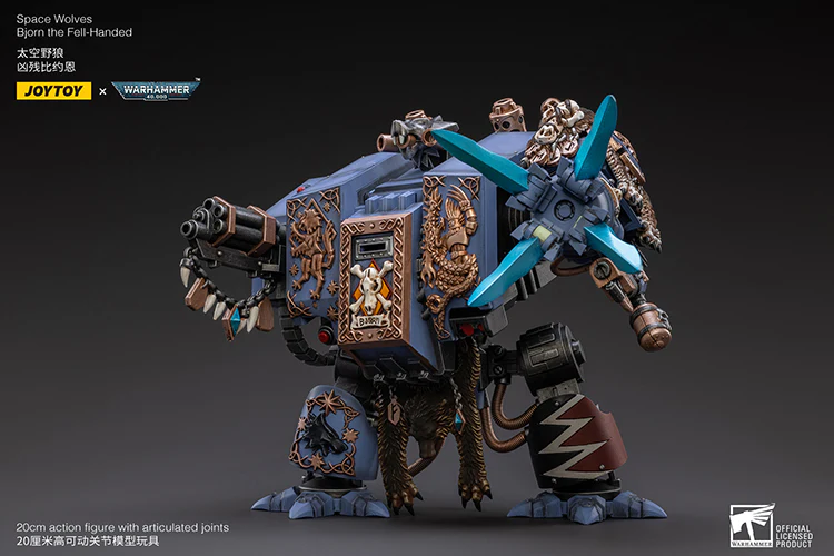 JOYTOY JT2924 Warhammer 40k 1: 18 Space Wolves Bjorn the Fell-Handed - JOYTOY WORLD