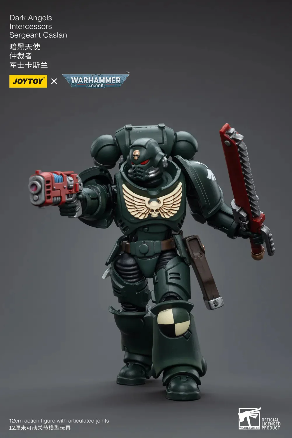 JOYTOY Warhammer 40k 1: 18 Dark Angels Intercessors - JOYTOY WORLD