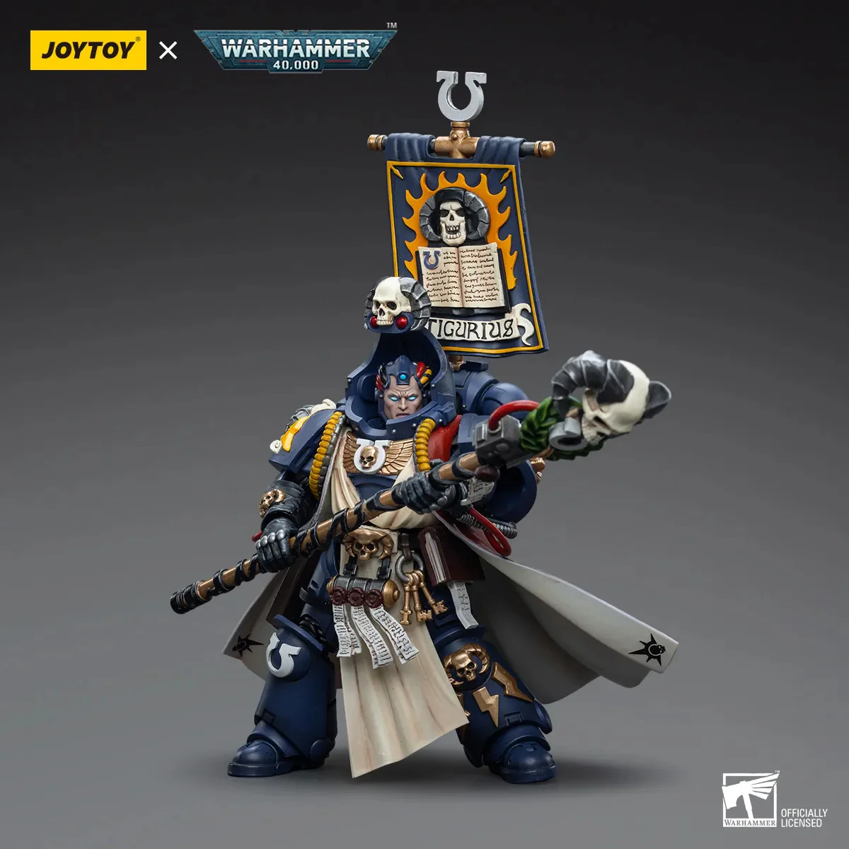 JOYTOY JT6885 Warhammer 40k 1: 18 Ultramarines Chief Librarian Tigurius - JOYTOY WORLD