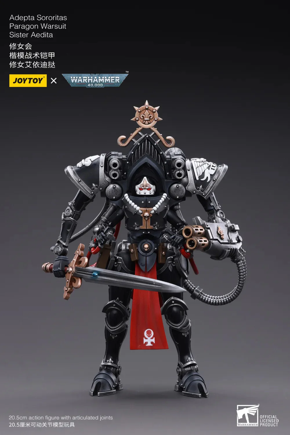 JOYTOY JT4379 Warhammer 40k 1: 18 Adepta Sororitas Paragon Warsuit Sister Aedita - JOYTOY WORLD