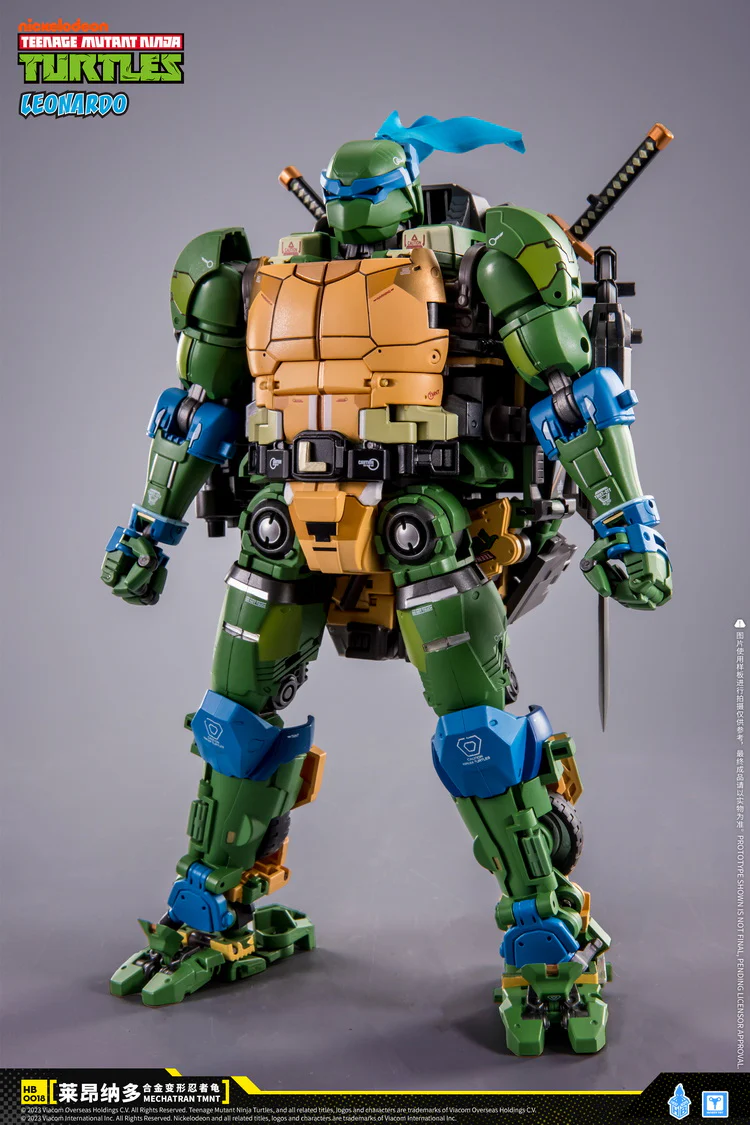 HEATBOYS HB0018 MECHATRAN Teenage Mutant Ninja Turtles Leonardo - JOYTOY WORLD