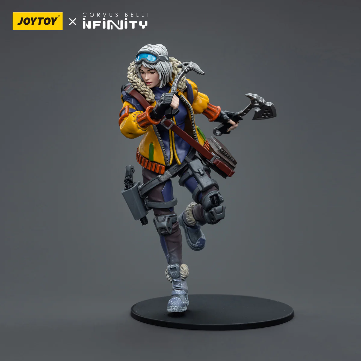 JOYTOY JT7608 Infinity - Corvus Belli Oktavia Grimsdottir lcebreaker's Harpooner - JOYTOY WORLD