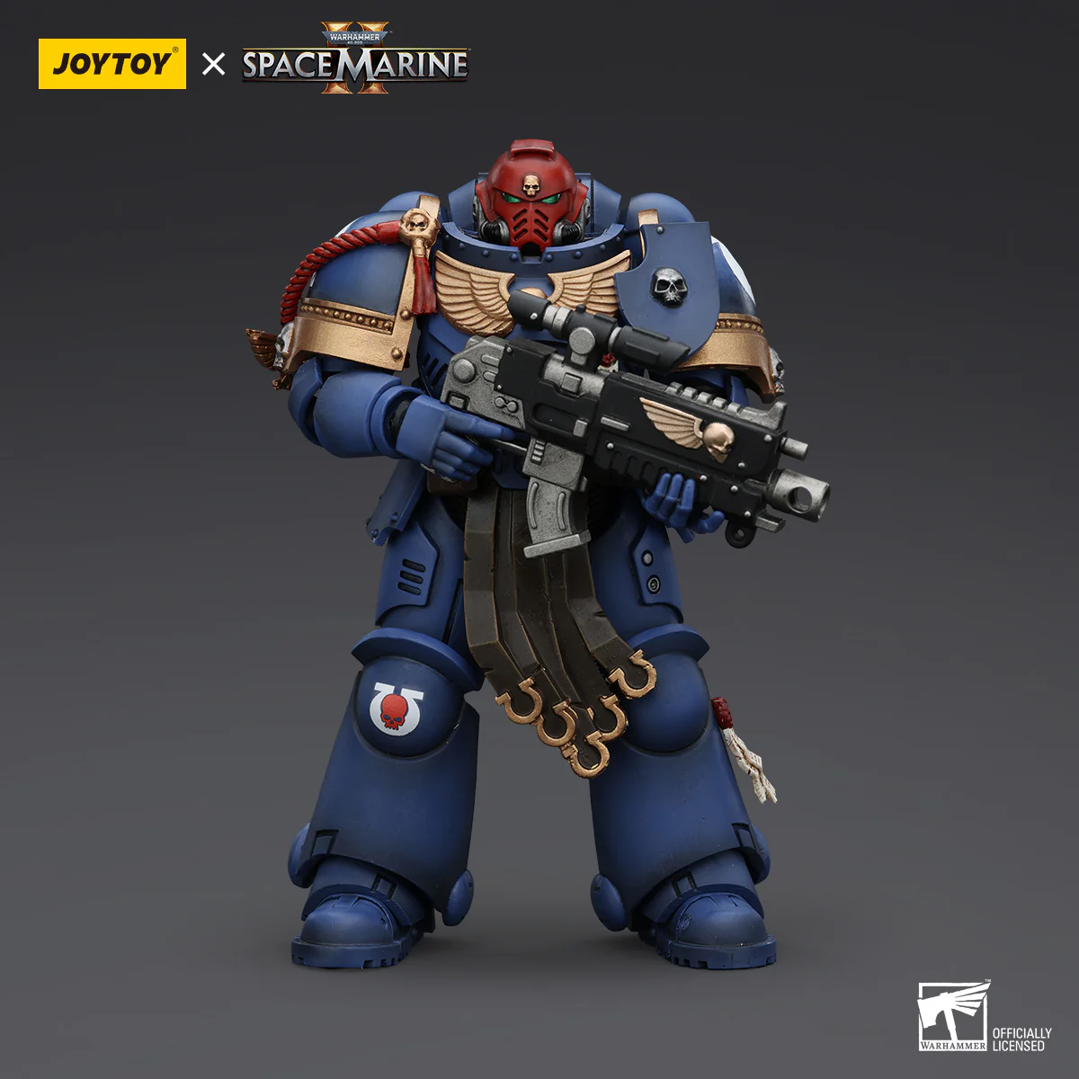 JOYTOY Warhammer 40k Space Marine 2 1: 18 Ultramarines Lieutenant Titus  Sergeant Gadriel and Brother Chairon - JOYTOY WORLD